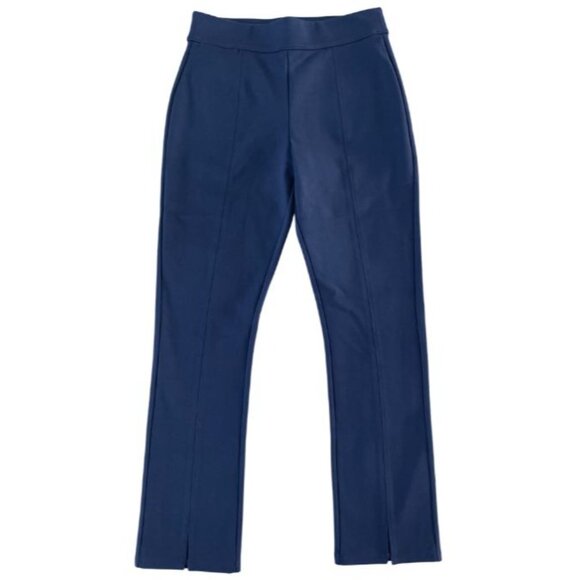 Soft Surroundings Soft Essential Ponte Slim Ankle Pants Navy Blue XS 2FY78 $89 - Picture 3 of 14